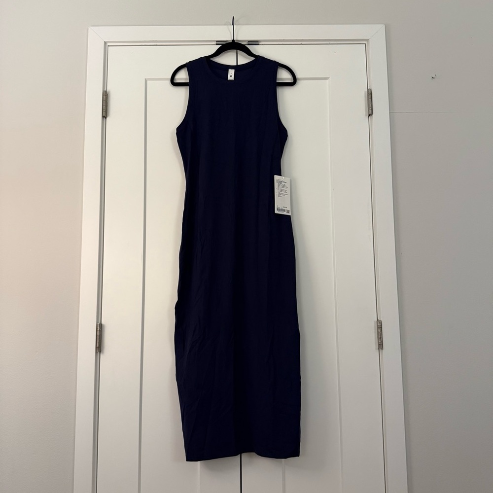 Lululemon All Aligned ribbed midi dress